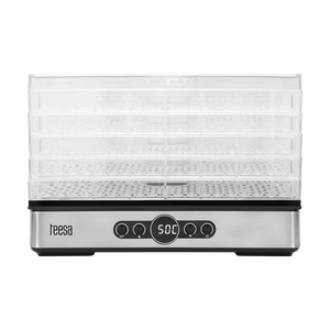 TEESA seene-, köögivilja- ja puuviljakuivati, 400 W, 5 resti, ekraan, õhuringlus