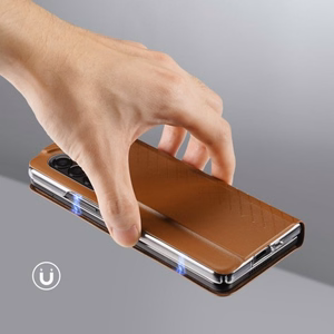 Telefoni ümbris Dux Ducis Bril Samsung F936 Z Fold4 pruun