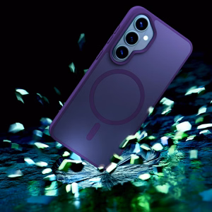 Samsung Galaxy S26+ – 3mk Smoke MagCase lilla telefoniümbris