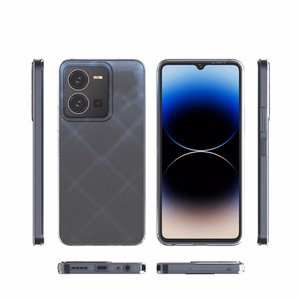 Ultra Clear 0.5mm Ümbris jaoks Vivo Y35 / Vivo Y22 / Vivo Y22s Thin Cover läbipaistev