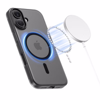 Tech-Protect MagSlim MagSafe ümbris jaoks iPhone 17 - matt must