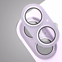 Etteri full camera lens guard for iPhone 17 roosa