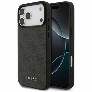 Guess 4G Classic ümbris mudelile iPhone 17 Pro Max / 18 Pro Max – värv: must