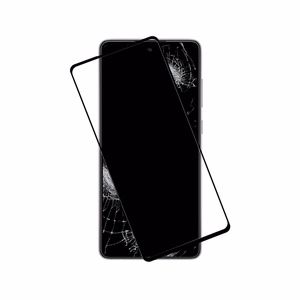 Crong 7D Nano Flexible Glass 9H kogu ekraani kattev hübriidne ekraanikaitse seadmele Samsung Galaxy A72