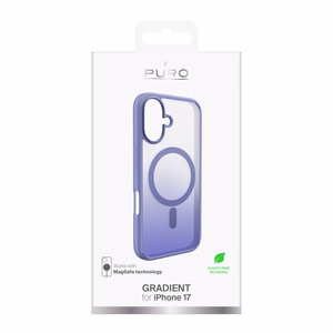 Puro Gradient TPU MagSafe Compatible Ümbris jaoks iPhone 17 - Roosa