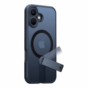 Torras Pstand Spin ümbris iPhone 16-le (must)