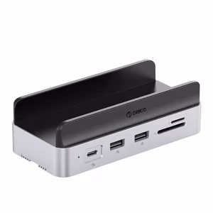 Orico MiniDock 10-in-1 dokkimisjaam SSD kõvaketta pesaga - hõbedane