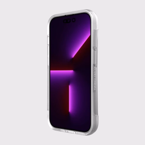 Raptic X-Doria Clutch Case iPhone 14 Pro koos MagSafe tagakattega läbipaistev