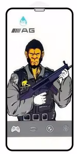 Screen protection glass "ESD Anti-Fingerprint Frosted" Apple iPhone 15 must bulk