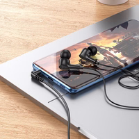 HOCO wire kõrvaklapid Jack 3,5 mm with microphone M102 must