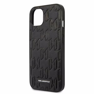 Karl Lagerfeld KLHCP13SMNMP1K iPhone 13 mini 5,4 "hardcase must / must Monogram Plaque