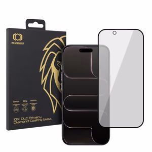 Tempered glass Tel Protect 10X Privacy DLC Diamond Coating jaoks Iphone 17 Air