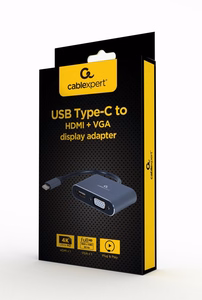 Cablexpert A-USB3C-HDMIVGA-01 USB graphics adapter hall