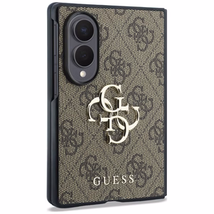 Pruun Guess Big 4G Logo ümbris Samsung Galaxy Z Fold8 telefonile