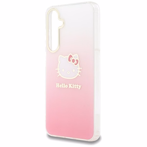 Hello Kitty IML Gradient Electrop Kitty Head ümbris jaoks Samsung Galaxy A55 - roosa