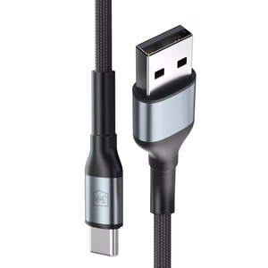 3mk Hyper Cable N-SERIES USB-A / USB-C 2m 9V/2A 18W / black