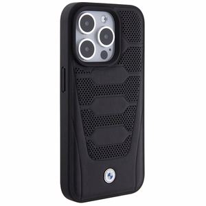 BMW Leather Seats Pattern чехол для iPhone 15 Pro Max - чёрный
