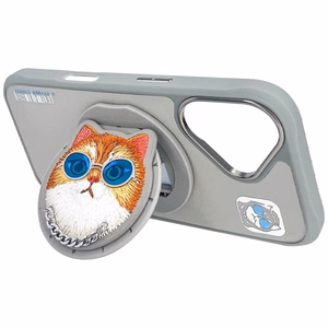 Nimmy Glasses Cool Cat MagSafe Ümbris jaoks iPhone 16 - Hall