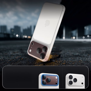 Spigen Optik Pro XL GLAS.TR EZ FIT karastatud klaas mudelile iPhone 18 Pro Max, tumeda kirsipunase värviga