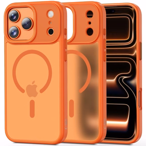 Tech-Protect MagMat MagSafe Ümbris jaoks iPhone 17 Pro - oranž
