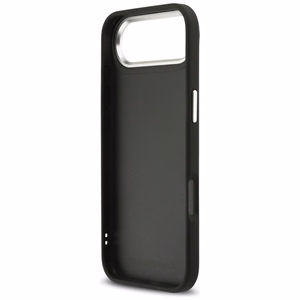 KARL LAGERFELD ümbris jaoks IPHONE 17 Air compatible with MagSafe KLHCP17MPSFDHPOK (FW Grained PU W/ K&C Heads Pins & Logo) must