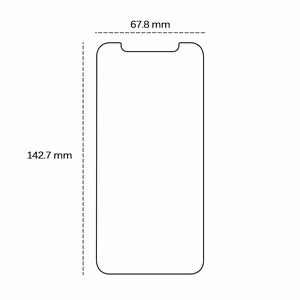 Закалённое стекло - для iPhone 13 / 16e / 17e (SE 4 2025)