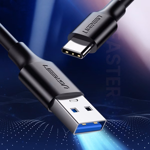 Ugreen US184 20882 USB-A 3.0 / USB-C 3A kaabel 1m - must