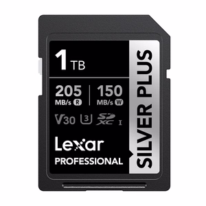 Lexar Professional Silver Plus SDXC 1TB mälukaart