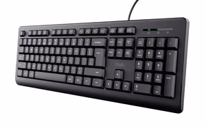Trust TK-150 universaalne klaviatuur USB QWERTY must