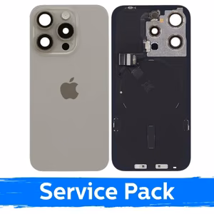 Tagakaas ühilduv Apple iPhone 15 Pro / Natural Titanium / (Service Pack)