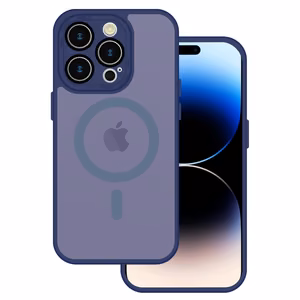 Tel Protect Magmat Ümbris jaoks Iphone 15 Pro tumesinine