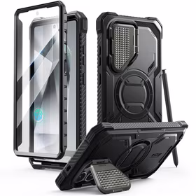 Supcase IBLSN Armorbox Mag Ümbris jaoks Samsung Galaxy S25 Ultra - must