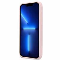 Guess GUHCP13SSLTGU iPhone 13 mini 5.4" lilla/lilla kõvakaaneline silikoonist kolmnurkne ümbris