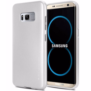 Чехол Mercury I-Jelly для Samsung Galaxy S8+, серебристый