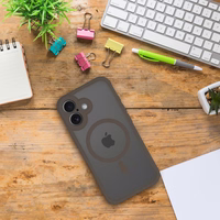 FULL MATTE MAG COVER Ümbris compatible with MagSafe jaoks SAMSUNG S25 Plus brown