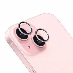 Camera cover 3mk Lens Protection Pro roosa jaoks iPhone 15