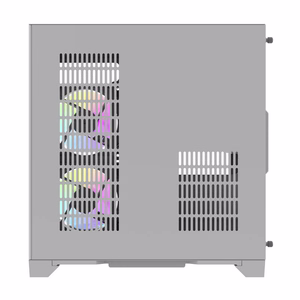 Darflash FT350 arvuti korpus + 5 aRGB ventilaatorit (valge)