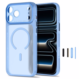 Tech-Protect MagPrime MagSafe CC ümbris mudelitele iPhone 18 Pro Max / 17 Pro Max, matt helesinine
