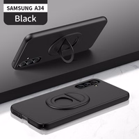 Tel Protect Magnetic Elipse Ümbris jaoks Samsung Galaxy A34 5G must