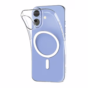 Puro 0.3 MAG Ultra-Slim TPU Ümbris Compatible with MagSafe jaoks iPhone 17 - Läbipaistev