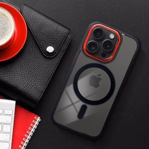 COLOR EDGE MAG COVER Ümbris compatible with MagSafe jaoks IPHONE 17 Air must punane