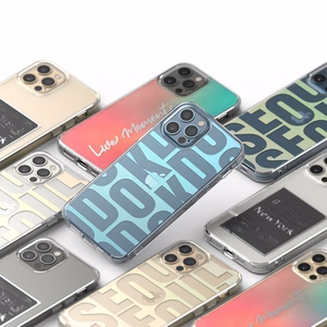Ringke Fusion Design PC ümbris TPU kaitsekattega iPhone 12 Pro Max'ile roosa-roheline (GNAP0028)