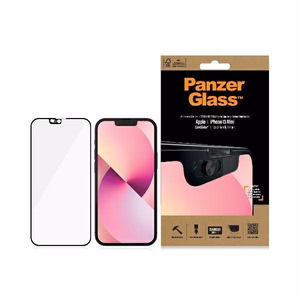 PanzerGlass E2E Microfracture karastatud klaas iPhone 13 Mini CamSlider antibakteriaalne must