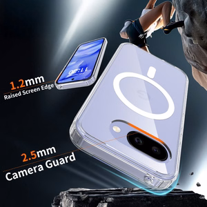 Tech-Protect FlexAir Hybrid MagSafe Ümbris for Google Pixel 10A - Clear