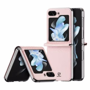Dux Ducis Bril leather ümbris jaoks Samsung Galaxy Z Flip 5 5G - roosa