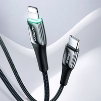 Joyroom S-1224K2 USB-C / Lightning PD kaabel 20W 2.4A 1.2m - punane