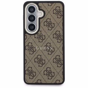 GUESS ümbris for SAMSUNG S26 GUHMS26SP4MSEGCW (4G Embossed Ring MagSafe) pruun