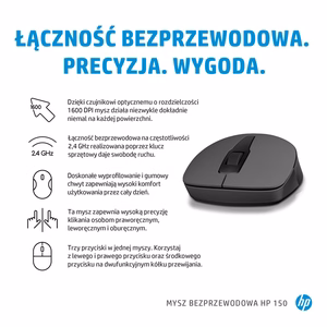 HP 150 juhtmevaba hiir