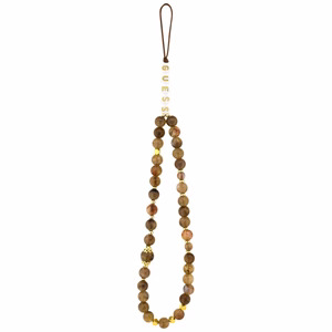 Guess 4G Strap Triangle Logo MagSafe ümbris jaoks iPhone 17 - brown