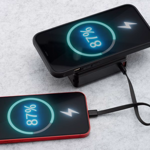 Multifunction laadija Forcell F-Energy 6in1 USB A + USB C PD 45W + akupank 15000 mAh + juhtmevaba charging 15W must